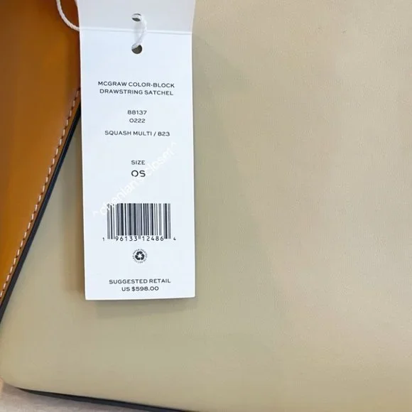 🔥NeW! $598 Tory Burch Color Block Satchel - Picture 14 of 15